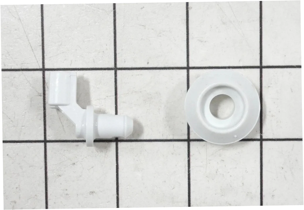 Frigidaire Dishwasher Upper Dishrack Wheel & Axle - 5304535381, Replaces: 154494502
