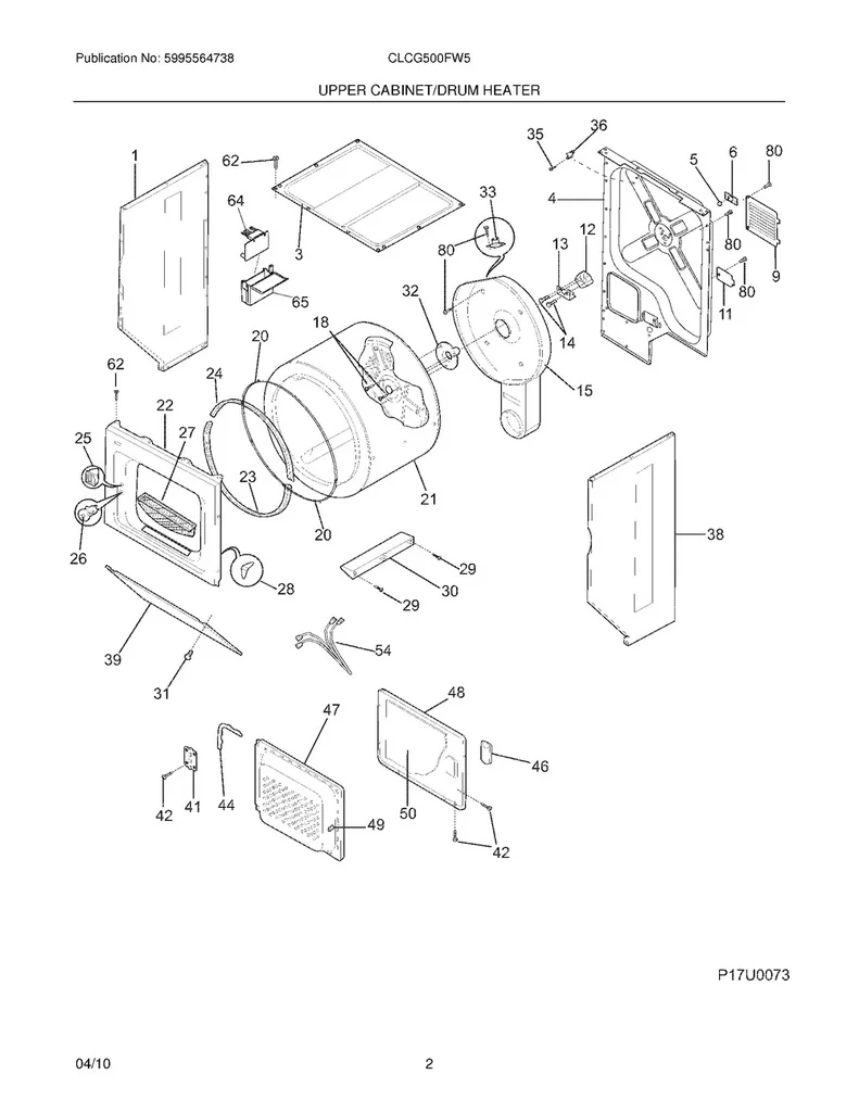 Frigidaire Dryer Drum Glide - 137513300, Replaces: 131963900 - Image 2