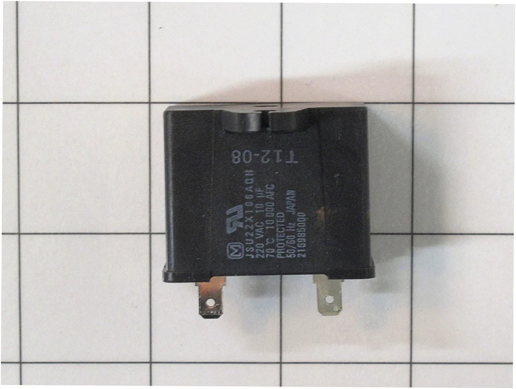 Frigidaire Freezer Capacitor - 297286812, Replaces: 216696700