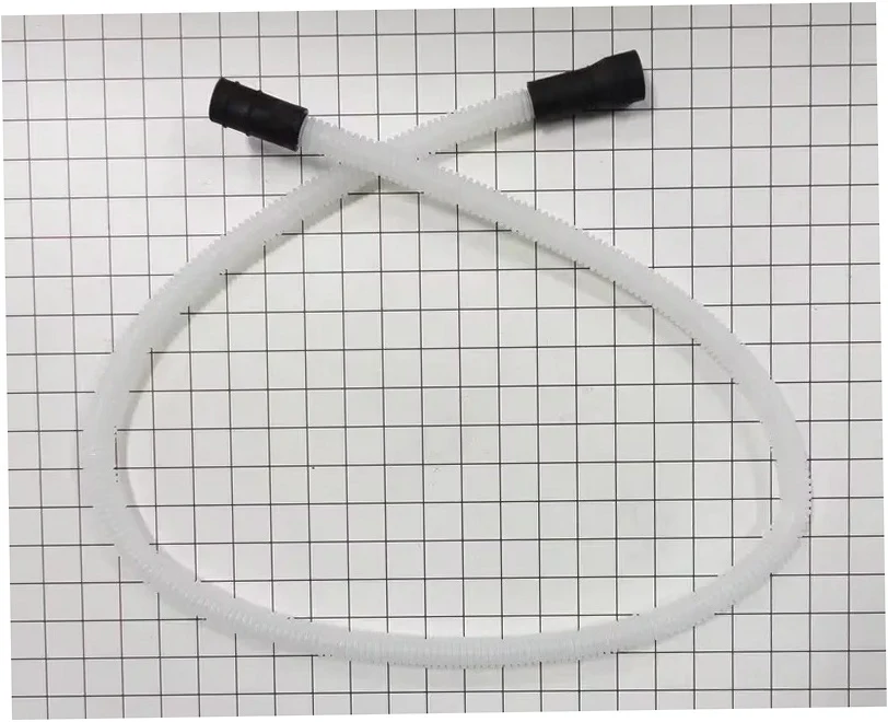 GE Dishwasher Drain Tube Assembly - WD24X10062, Replaces: WD24X24650