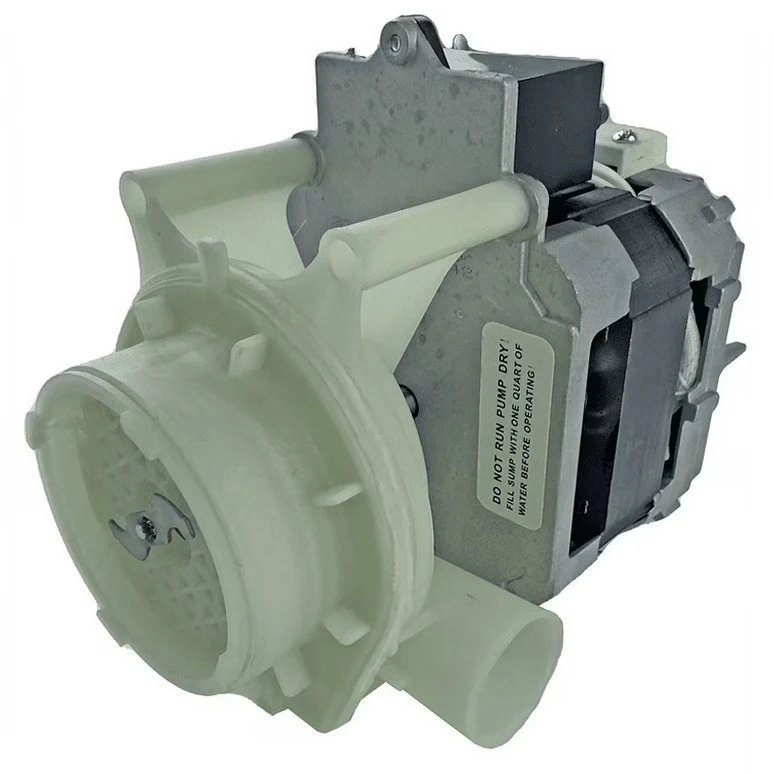 GE Dishwasher Pump and Motor Assembly - WD26X10053, Replaces: WG04F04741