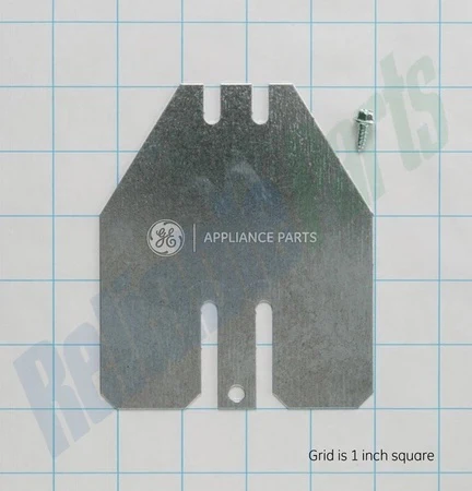 GE Dryer Exhaust Cover Plate - WE49X22606, Replaces: WE01M0393