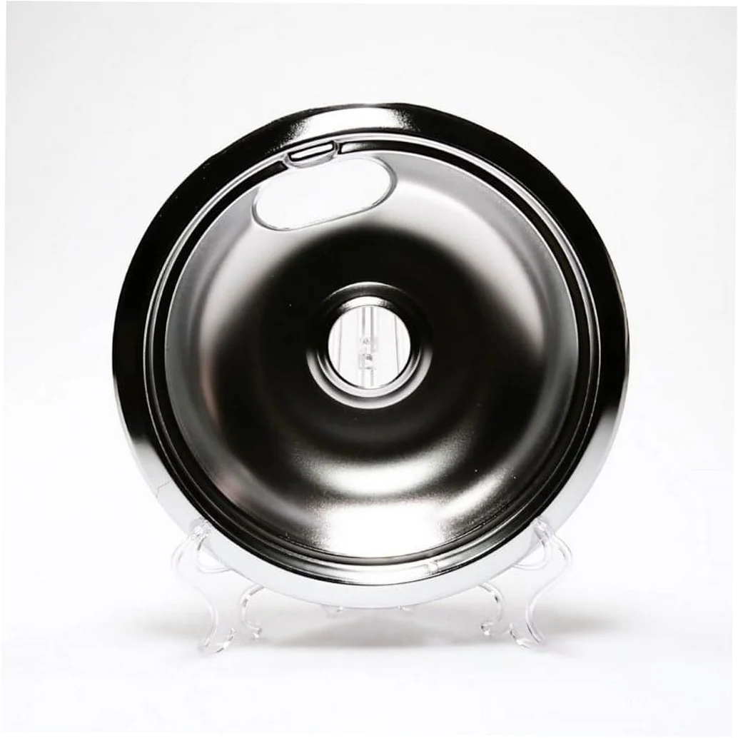 GE Range /Oven 8 Inch Drip Pan - WB32X106, Replaces: 8008