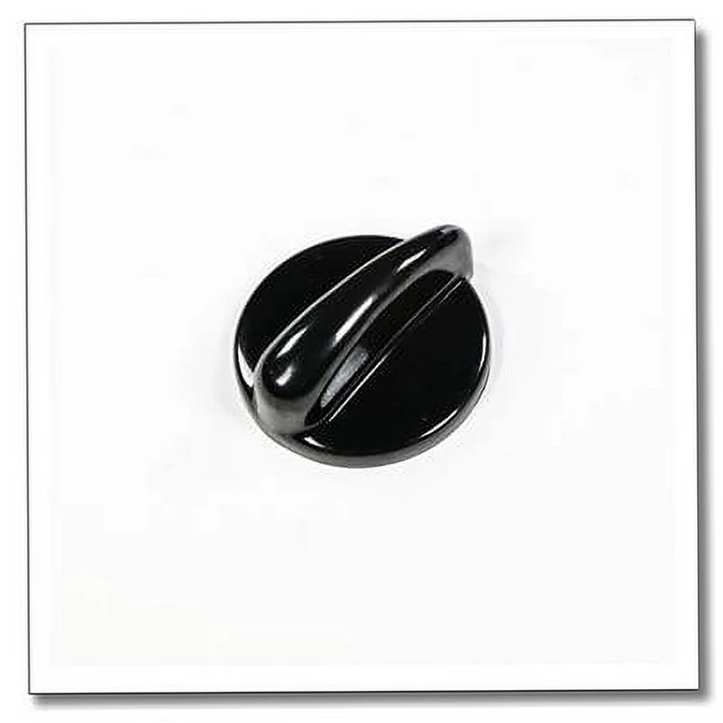 GE Range /Oven Burner Knob (Black) - WB03T10192, Replaces: WB3T10192
