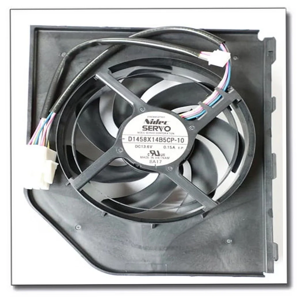 GE Refrigerator Condenser Fan Motor - WR60X23363, Replaces: WG03F04942