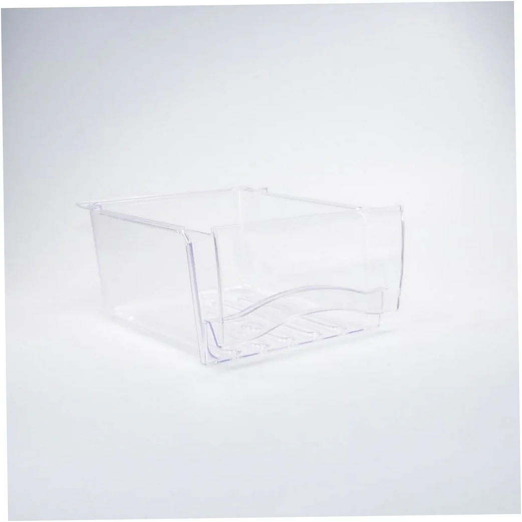 GE Refrigerator Crisper Drawer - WR32X21098, Replaces: WR32X10672