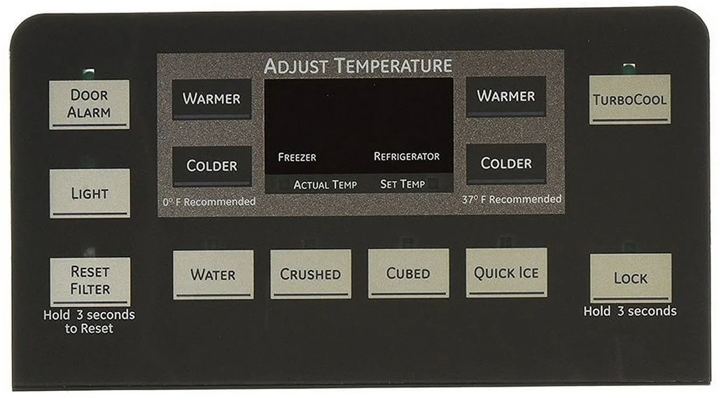 GE Refrigerator Dispenser Interface Assembly - WR55X10785