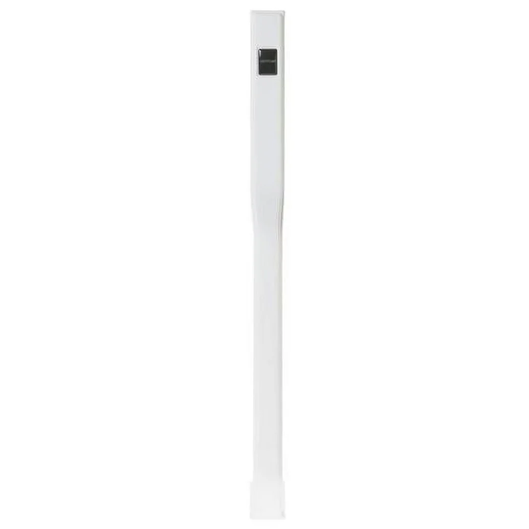GE Refrigerator Freezer Door Handle (White) - WR12X10966, Replaces: WR12X10057