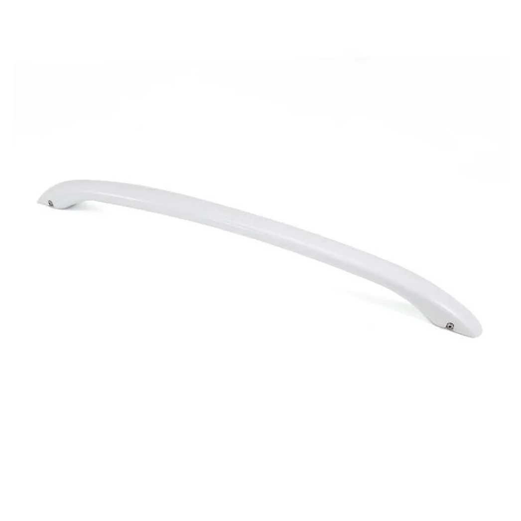GE Refrigerator Freezer Door Handle (White) - WR12X34231, Replaces: WR01A02557