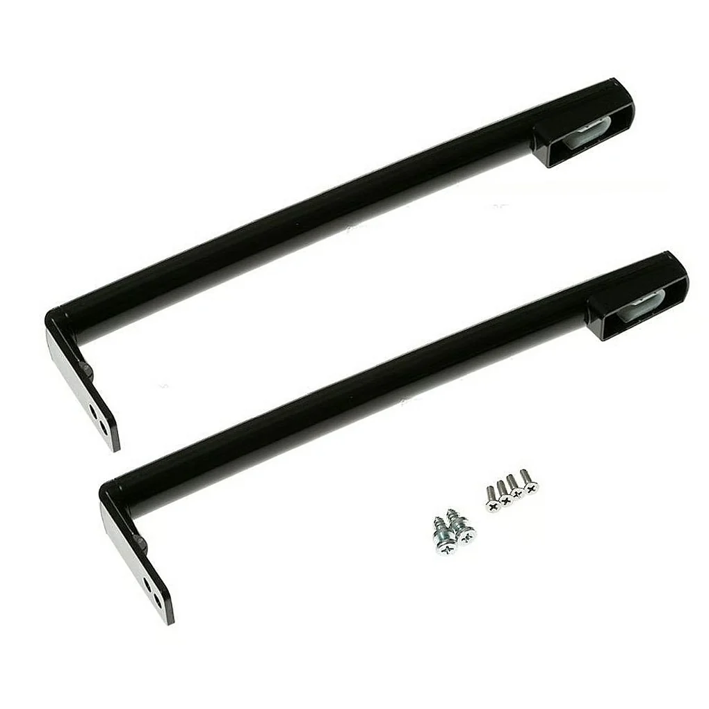 GE Refrigerator Handle Kit (Black) - WR12X22776