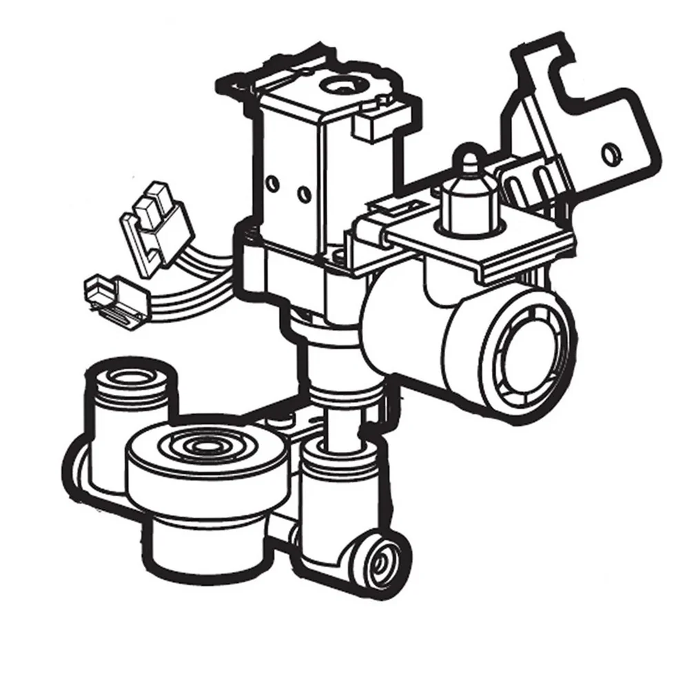 LG Refrigerator Water Inlet Valve - AJU72911114