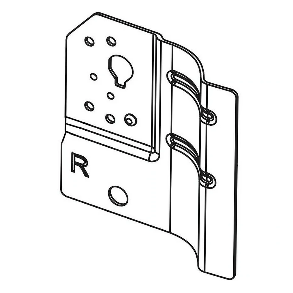 Samsung Dryer Door Hinge Cover - DC63-01456A