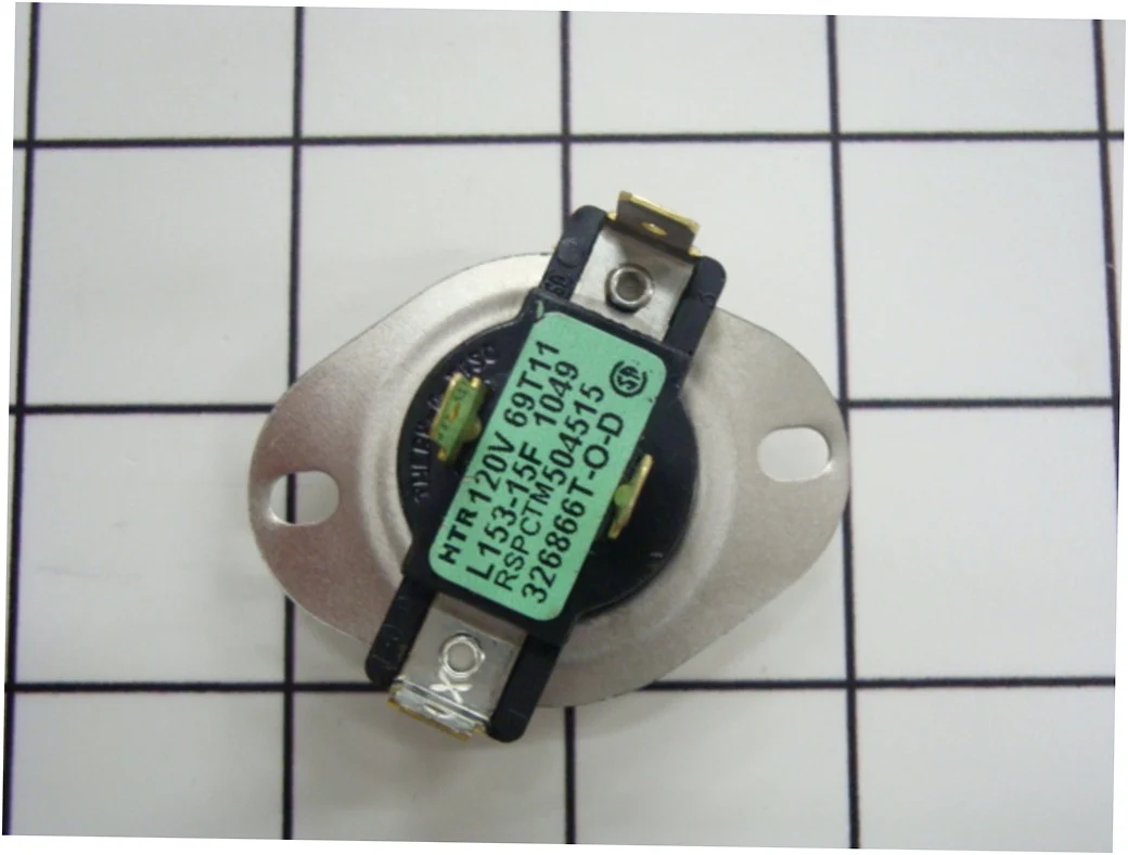 Speed Queen Dryer Thermostat - D504515, Replaces: 504515