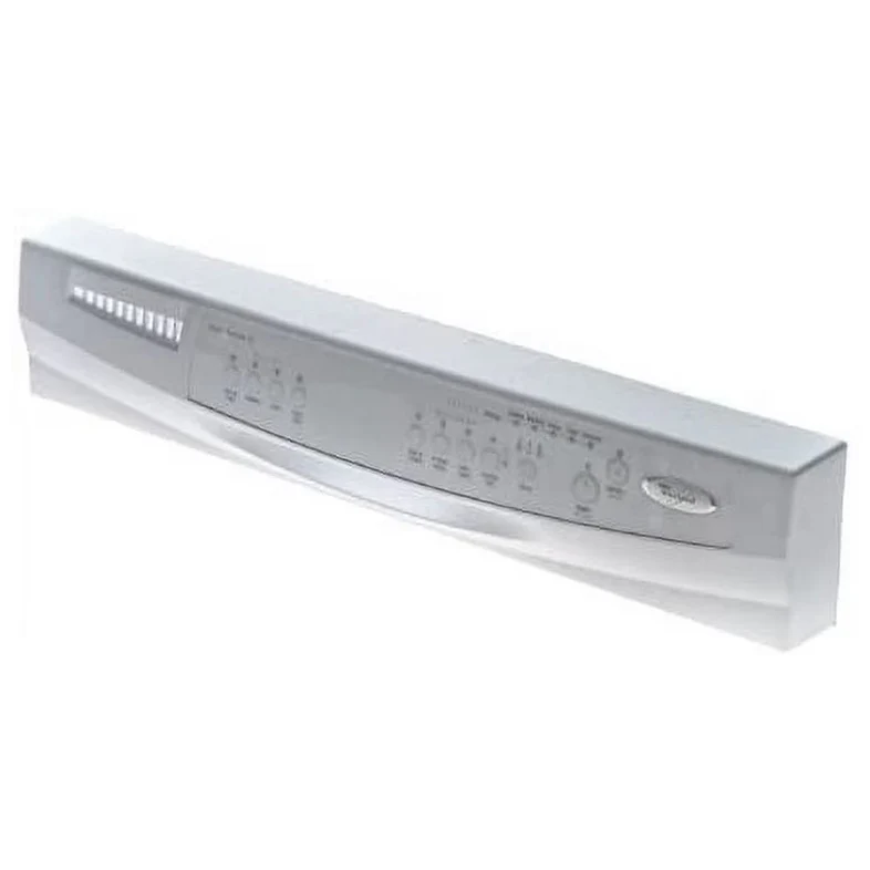 Whirlpool Dishwasher Control Panel (White) - WP3385735, Replaces: 3385735