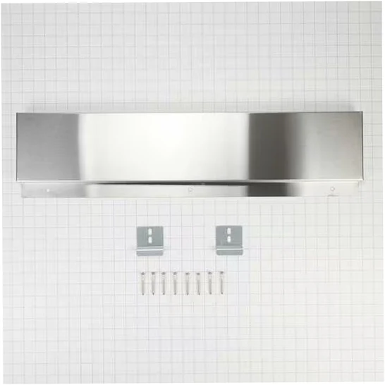 Whirlpool Range Backsplash Kit (Stainless) - W10655450