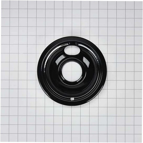 Whirlpool Range /Oven 6 Inch Drip Pan - W10290353RW, Replaces: 305837B