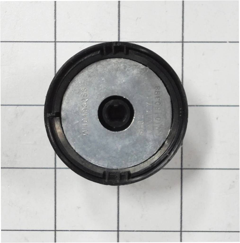 Whirlpool Range /Oven Knob (Black) - WPW10193259, Replaces: 9761780BL