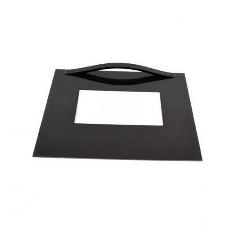 Whirlpool Range /Oven Outer Door Glass (Black) - W10804159, Replaces: W10692585