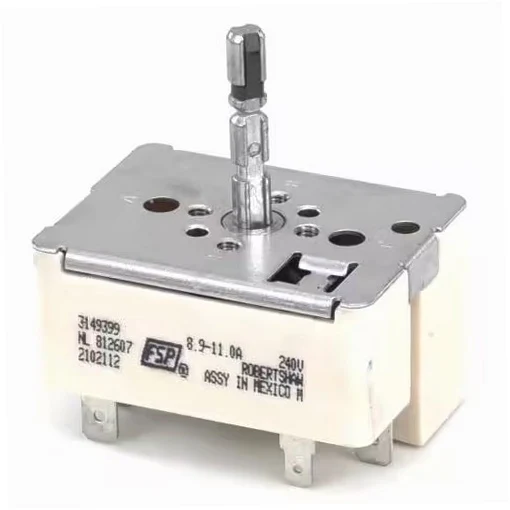 Whirlpool Range /Oven Surface Burner Switch - WP3149399, Replaces: 308453