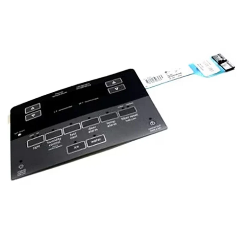 Whirlpool Refrigerator Keyboard & Control Board Kit (Black) - W10776981, Replaces: W10164469